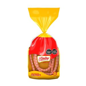 Salchicha de Pollo Kimby XL 3 unds x 500 g c/u