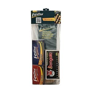 Kit Festival Palillos + Brocheta + Fosforos x 1 und