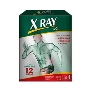 Analgésico X Ray Dol x 8 unds