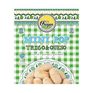Mini Pop Del Origen Integral Queso x 270 g