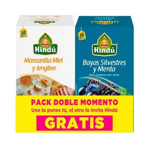 Aromatica Hindu Manz Gt Bayas Silv x 20 unds
