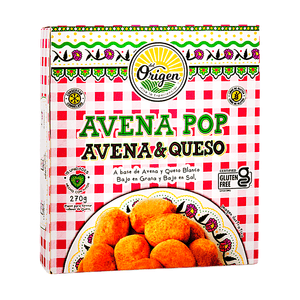 Avena Del Origen Pop Avena Y Queso x 270 g