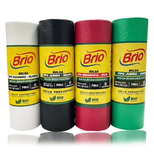Bolsa de Basura Brio Jumbo Biodegradable x 10 unidades