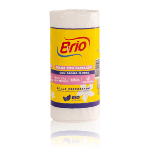 Bolsas de Basura Brio 43x48 Blancas x 30 unds