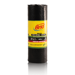 Bolsas de Basura Brio Extra 65x90 Negras x 25 unds