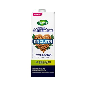 Leche Toning Almendras sin Gluten x 900 ml
