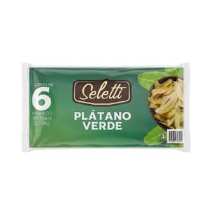 Platano Verde Seletti 6 unds x 28 g c/u