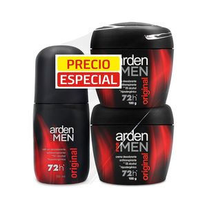 Desodorante roll on Arden for Men Rol 2 unds x 100 g c/u