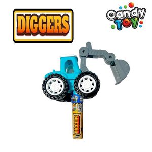 Dulce Candy Toy Diggers x 12 g