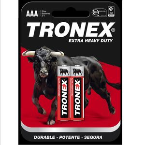 Batería Tronex AAA Manganeso x 2 unds