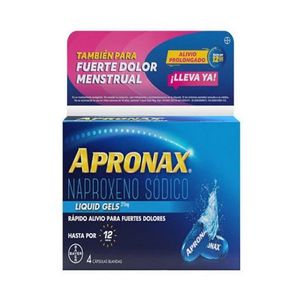Analgésico Apronax Cápsula Femenina x 4 unds