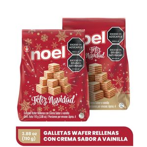 Galletas Dulces Noel Navidad Cubitos Rojo x 110 g