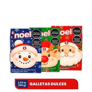 Galletas Dulces Noel Navidad x 100 g