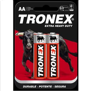 Batería Tronex AA Manganeso x 2 unds