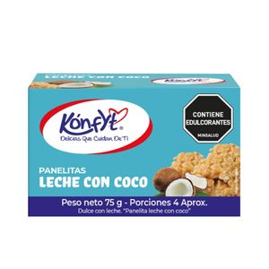 Panelitas Konfyt Leche con Coco x 75 g