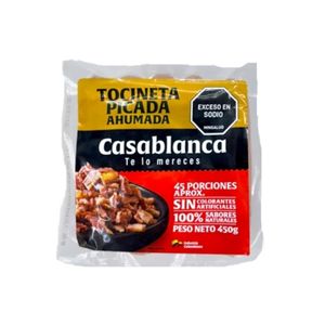 Tocineta Casablanca Picada Ahumada x 450 g