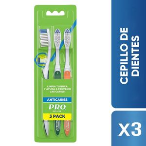 Cepillo Dental Oral B Pro Ondulado Adulto x 3 unds