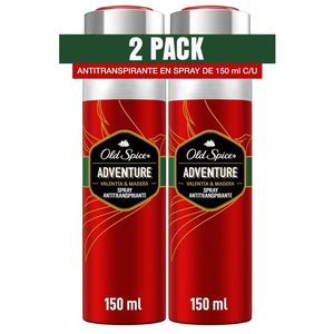 Desodorante en Aerosol Old Spice Adventure 2 unds x 93 g c/u