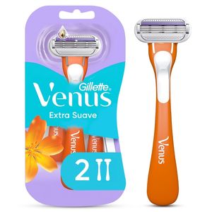 Maquinilla de Afeitar Venus Extra Suave x 2 unds